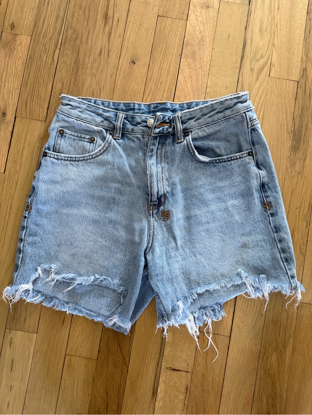 Ksubi Racer Shorts Denim Vintage Nights